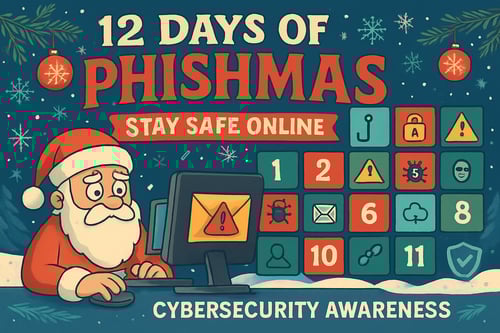 Introducing the 12 Days of Phishmas: Your Christmas Cyber Safety Series